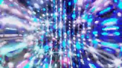 Vj loop, music beat with shiny particles, computer generated modern abstract background Stock Footage