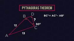 MATHS - Geometry - Bearings Pythagoras and SOHCAHTOA Instructional Video