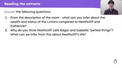 Considering the use of motifs in Bronte's 'Wuthering Heights' Instructional Video