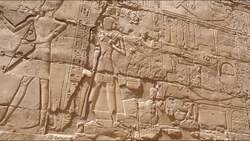 Egypt, Luxor - Karnak Temple - Hypostyle Hall Stock Footage