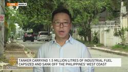 Philippines oil spill: Tanker carrying 1.4 million litres of oil capsizes News Clip
