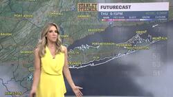 Temps below average for the weekend with possible showers News Clip