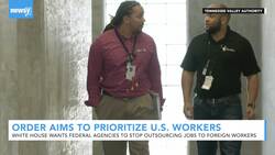 Pres. Trump's Order Aims to Protect American Workers From Outsourcing News Clip