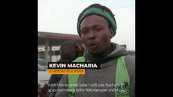 Kenya’s ‘swap and go’ electric motorbikes News Clip