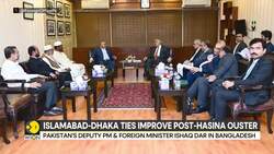 Pakistan's Deputy PM & Foreign Minister Ishaq Dar in Bangladesh News Clip