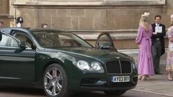 Royal Guests Departing After Wedding of Lady Gabriella Windsor and Thomas Kingston News Clip