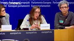 Relatives of Catalan prisoners and exiles take human rights call to Brussels News Clip