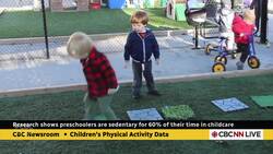 Research shows preschoolers are sedentary for 60% of their time in childcare News Clip