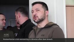 Ukrainian rescue teams helping flood victims shelled by Russians News Clip