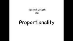 Proportionality Instructional Video