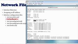 Complete Linux Training Course to Get Your Dream IT Job - Network Files and Commands Instructional Video