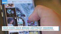 Congress, Tech CEOs Spar Over Surveillance, Bias In Antitrust Hearing News Clip