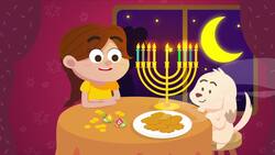 Dreidel Hokey Pokey Song for Kids | Hanukkah Songs for Children | Chanukah | The Kiboomers Instructional Video