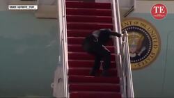 Donald Trump Stumbles On Air Force One Steps; Internet Erupts with ‘Biden 2.0’ Jokes News Clip