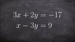 Learn the Basics for Solving a System of Equations by Elimination Instructional Video