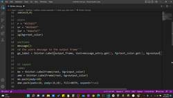 The Art of Doing - Python Network Applications with Sockets - The Tkinter - Module - Adding Functionality Instructional Video