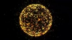 Earth Globe with plexus connected lines Stock Footage