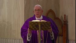 Pope's private mass livestreamed from Vatican Instructional Video