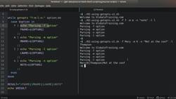 Bash Shell Scripting - Parsing Arguments Using "getopts " Instructional Video