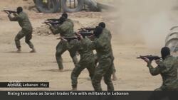 Israel and Hezbollah trade fire across Lebanese border News Clip