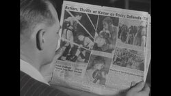 Heavyweight champion Rocky Marciano praises challenger Don Cockell after victory in San Francisco News Clip