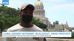 Cuba Under Internet Blackout After Anti-Government Protests News Clip