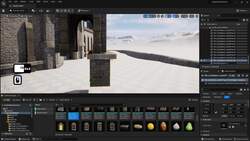 Building Medieval Worlds - Unreal Engine 5 Modular Kitbash - Building Archway within Inner Castle Walls Instructional Video