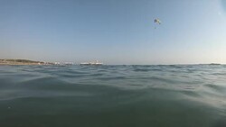 Close-up view of wave slow motion Stock Footage