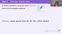 Rich vocabulary associated with cloudy words Instructional Video