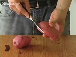 How to Peel a Potato in 10 Seconds Instructional Video