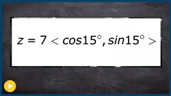 Determine the unit vector given a vector with angle and magnitude Instructional Video