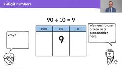 Use place value to explain removing the zero in the ones from a multiple of ten when we divide by 10 Instructional Video