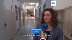 First-time EU voters in Athens speak on the issues that matter to them News Clip