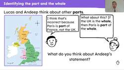 Identify a whole and the parts that make it up Instructional Video