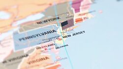 New Jersey from USA States Stock Footage