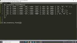 MongoDB Mastering MongoDB for Beginners (Theory and Projects) - $eq Operator Instructional Video