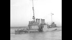 Coast Guard destroyer towed into New London, CT, after collision with freighter in fog News Clip