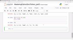 Data Science and Machine Learning (Theory and Projects) A to Z - Data Structure (List, Tuple, Set, Dictionary): Python Practice-Insertion and Deletion Instructional Video