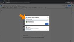 Google Docs Fundamentals - Sharing a Document Instructional Video