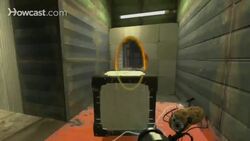 Portal 2 Walkthrough / Chapter 7 - Part 1: Propulsion Gel Room 1 of 2 Instructional Video