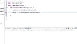 Core Java Programming Course- Date Difference Instructional Video