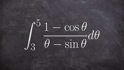 Evaluating the integral with trigonometry logarithms and u substitution Instructional Video