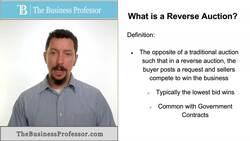Reverse Auction Instructional Video