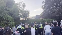 Police don riot helmets as arrests made outside Essex hotel ‘housing asylum seekers’ News Clip