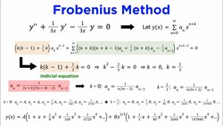 Power Series Solutions Part 2: Frobenius Method Instructional Video