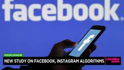 New Study on Facebook, Instagram Algorithms News Clip