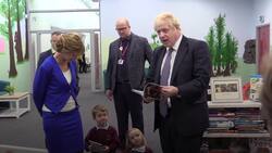 Boris Johnson sings The Wheels On The Bus during school visit News Clip