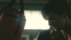 Passion : Strong boxer Stock Footage