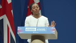 Kemi Badenoch delivers Conservative Conference keynote speech - HD version News Clip
