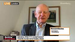 Natwest's Davies on Systemic Risk, Stress Tests, Moral Hazard News Clip
